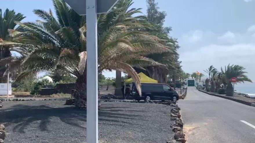 Pedro Sánchez llega a La Mareta para iniciar sus vacaciones en Lanzarote
