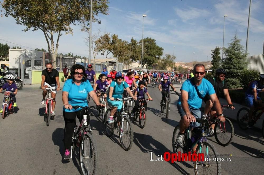 Ciclopaseo para clausular en Lorca los JDG