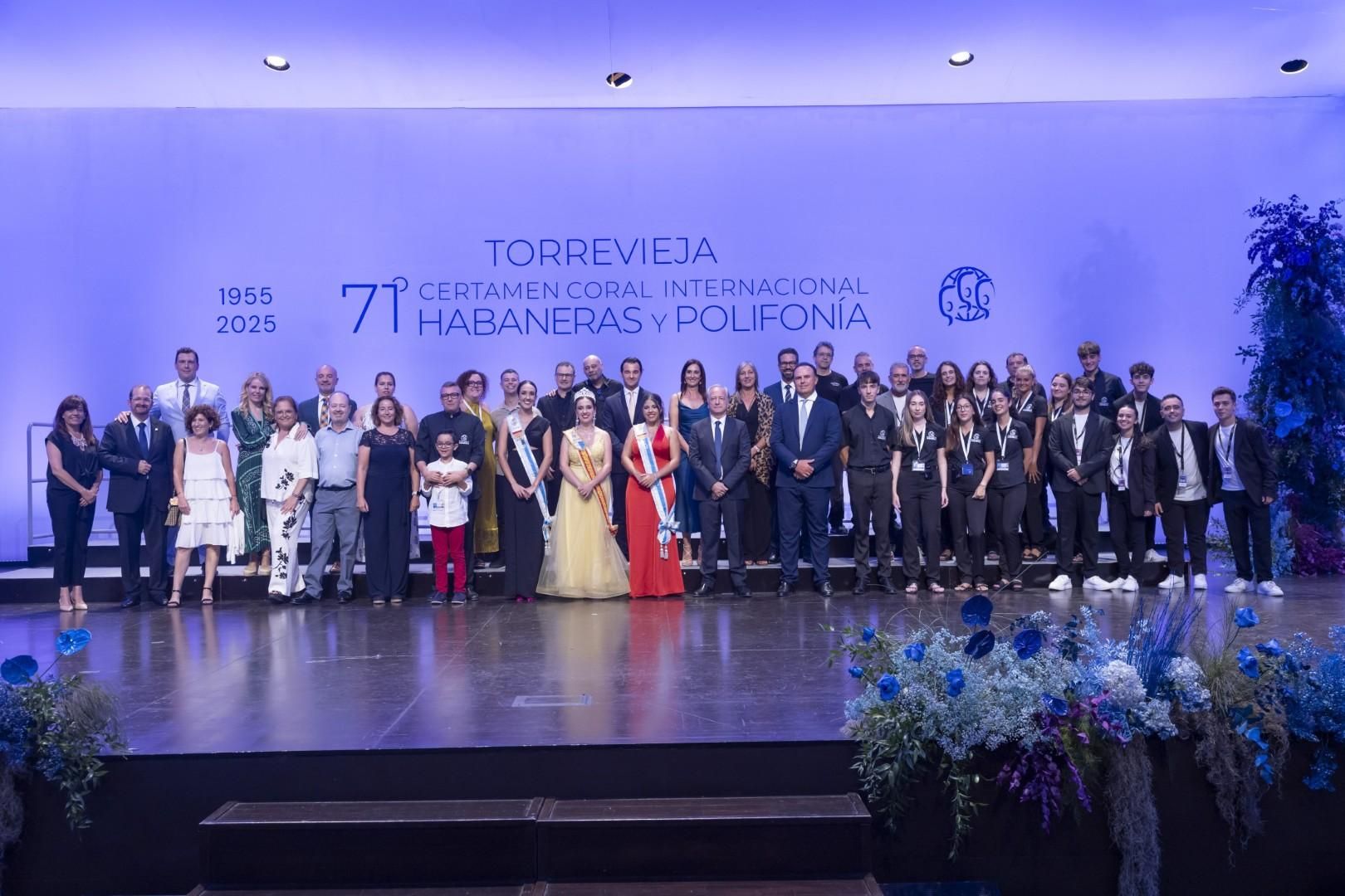 Así fue la clausura del Certamen de Habaneras en Torrevieja