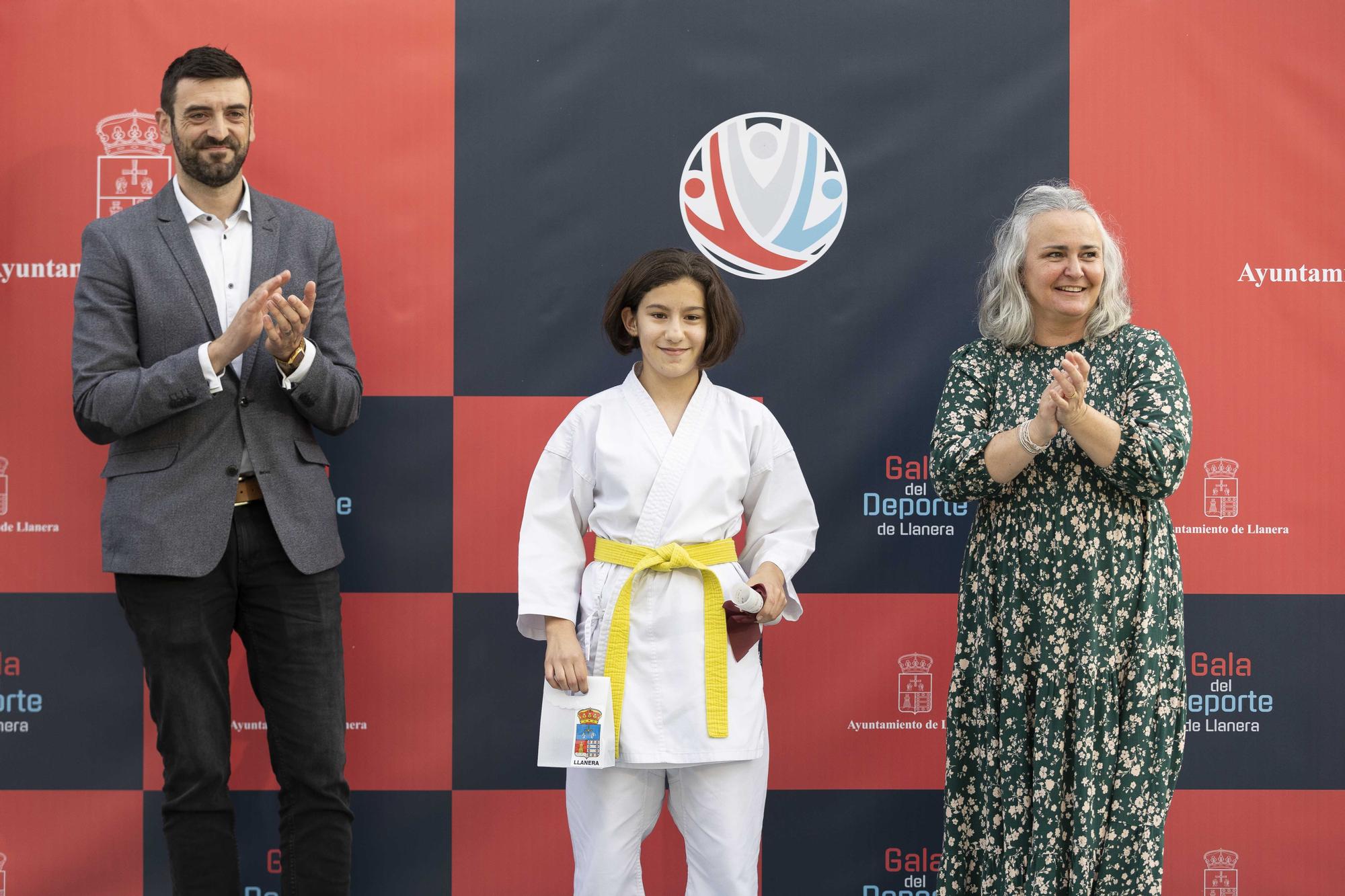 Así fue la gran gala del deporte de Llanera: todas las imágenes de la original cita, celebrada al aire libre