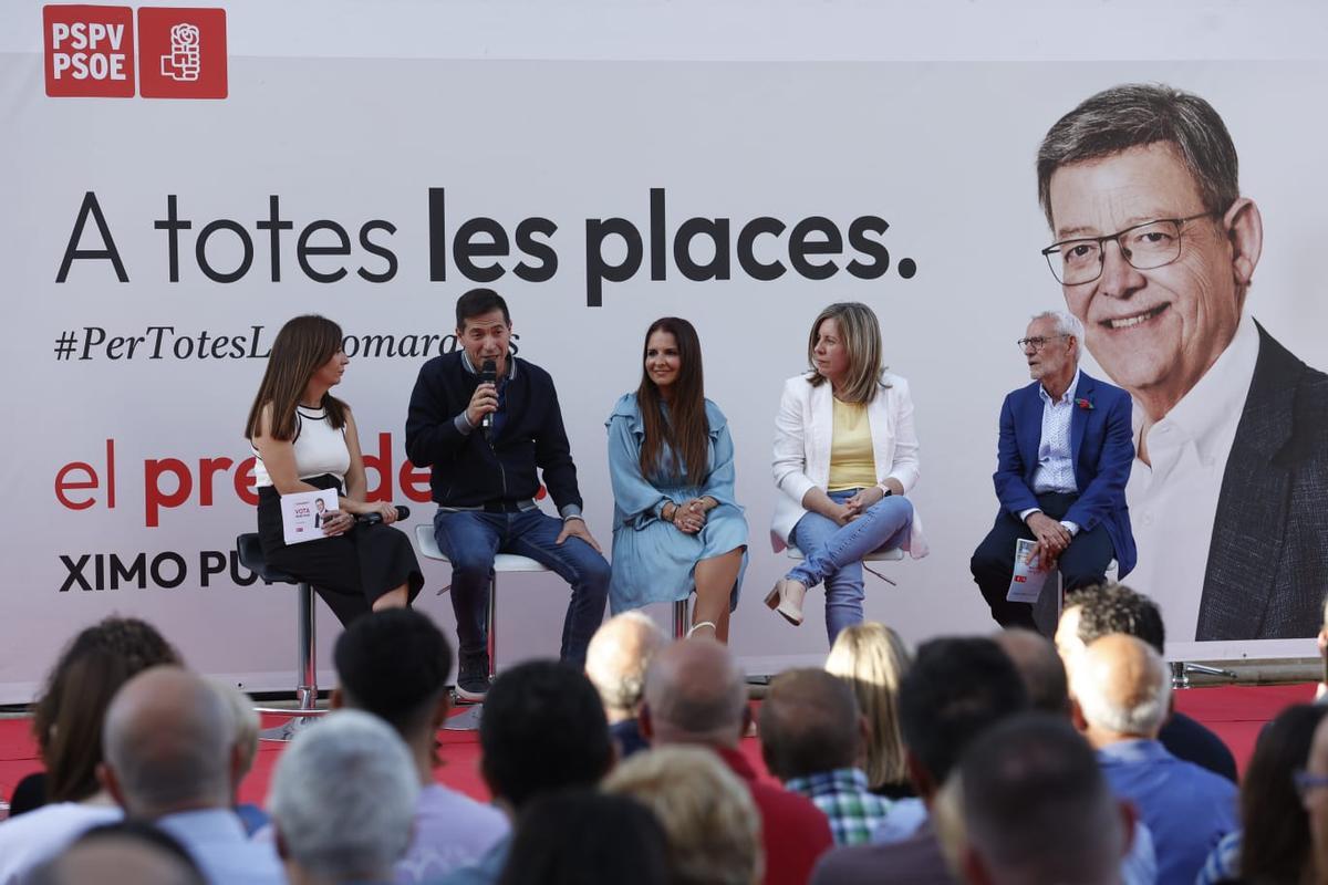 Mitin central de campaña del PSPV de l'Horta Nord