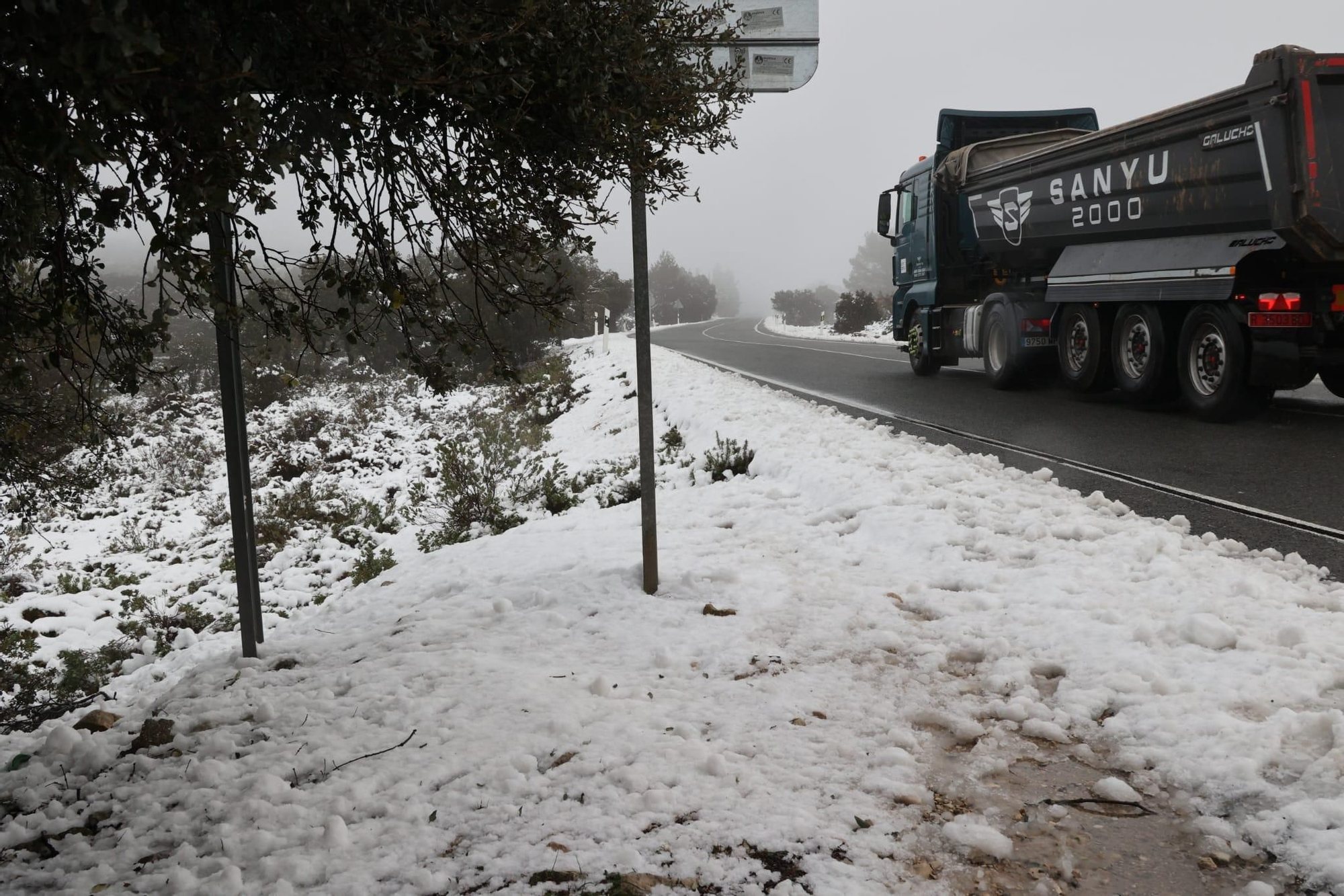 Nieve en Alicante: las estampas más esperadas en invierno