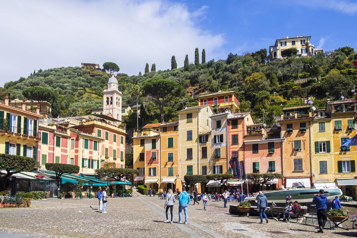 Pueblo italiano de Portofino