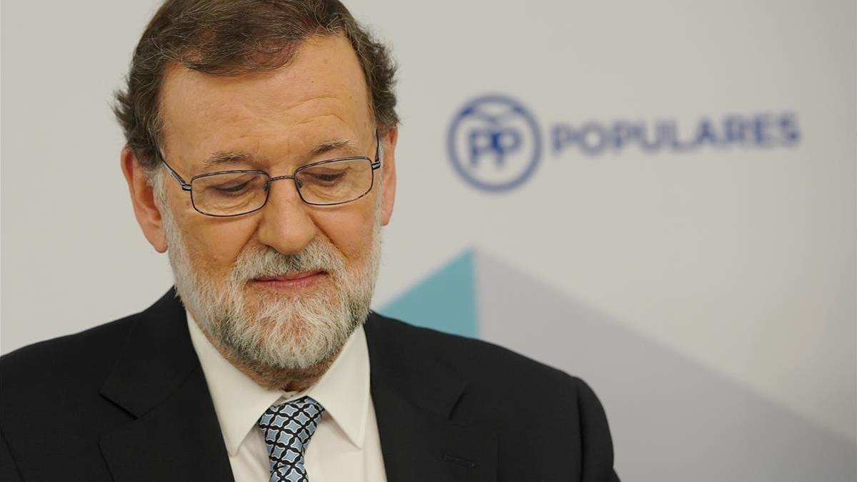 Rajoy anuncia que dejará la presidencia del PP