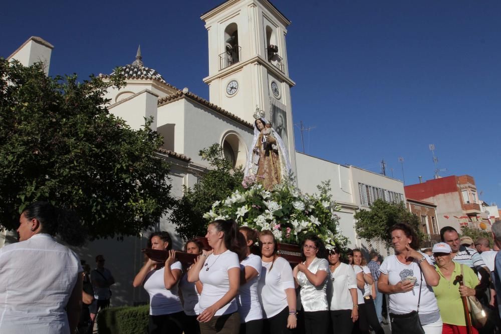 Procesión marítima de la Virgen del Carmen en Cartagena