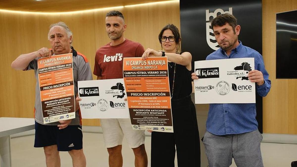 La presentación del campus.
