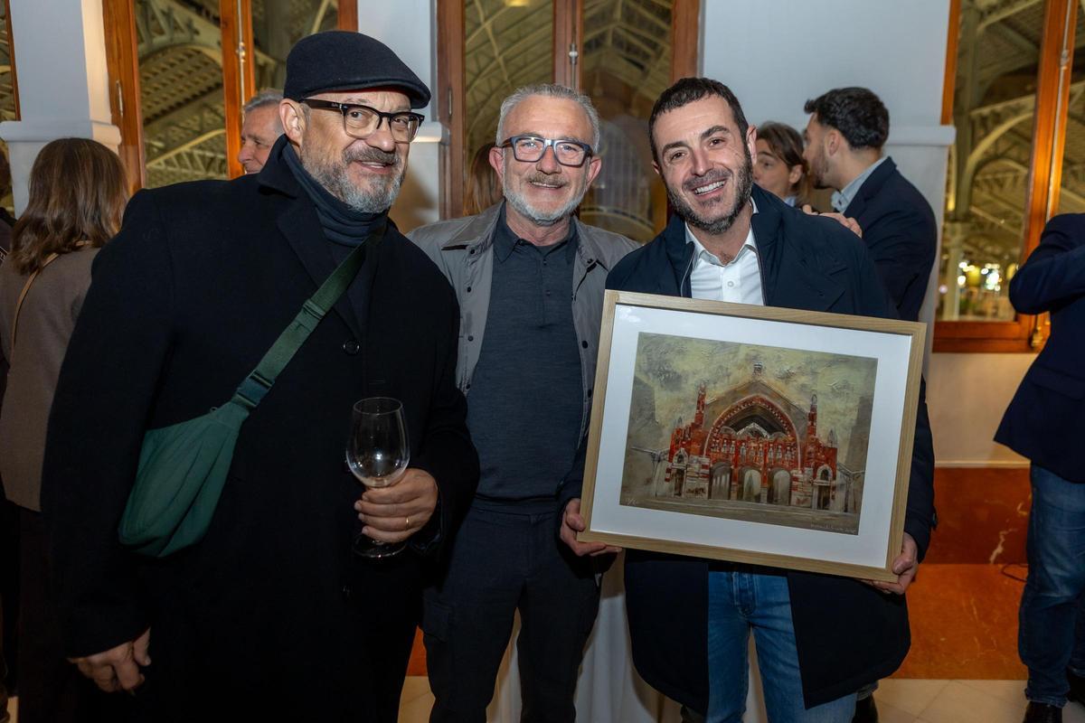 Paco Alonso, Héctor Terol y Ricard Camarena.