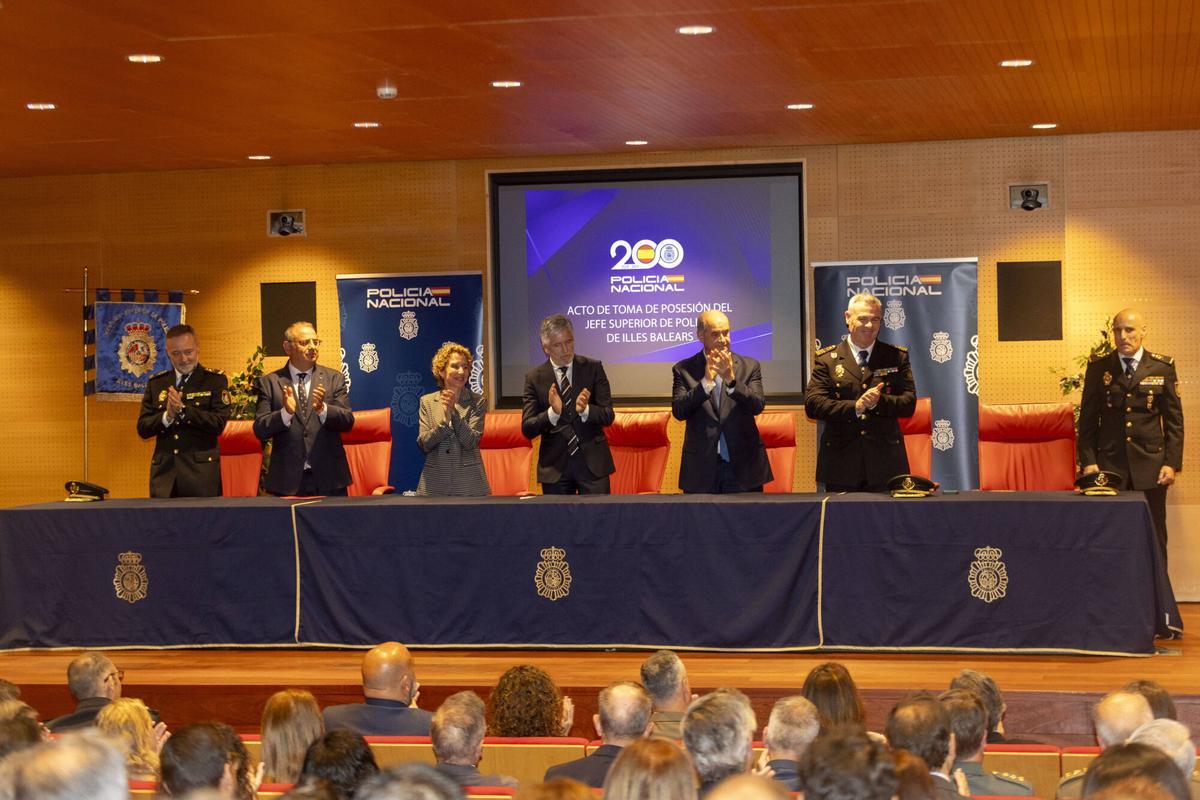 Toma de posesión de José Antonio Puebla, nuevo jefe superior de la Policía Nacional
