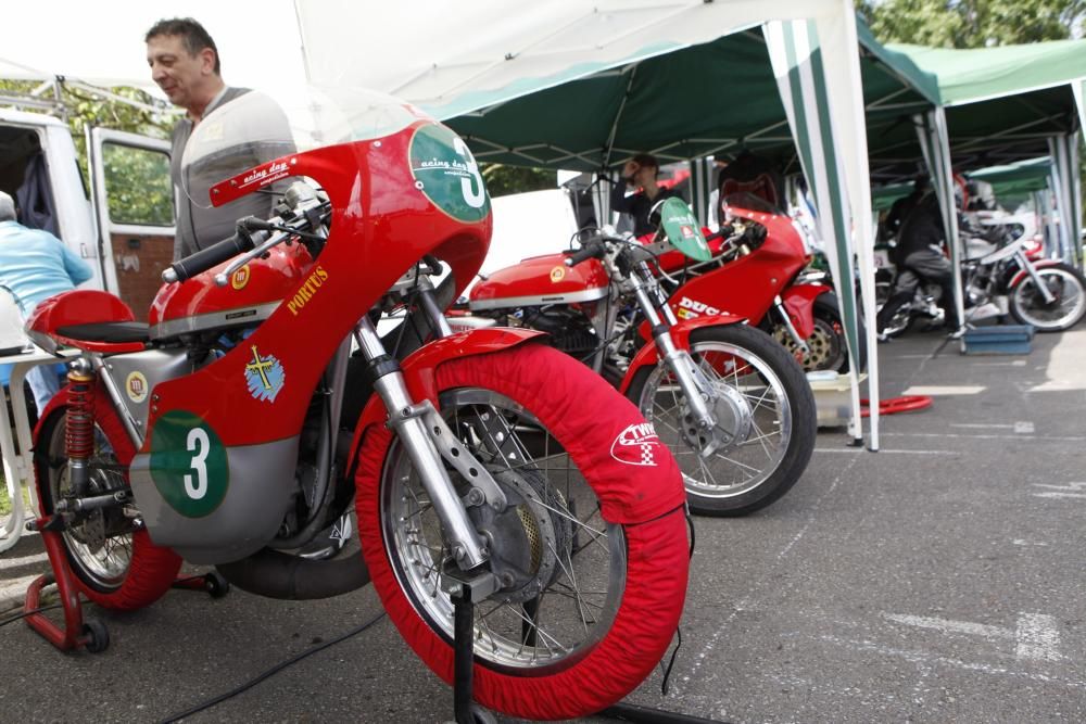 Carreras de motos clásicas en Gijón