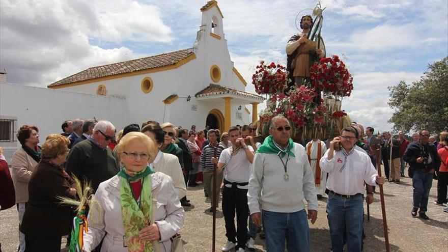 La Cofradía de San Isidro celebra su romería en la finca de Tres Arroyos