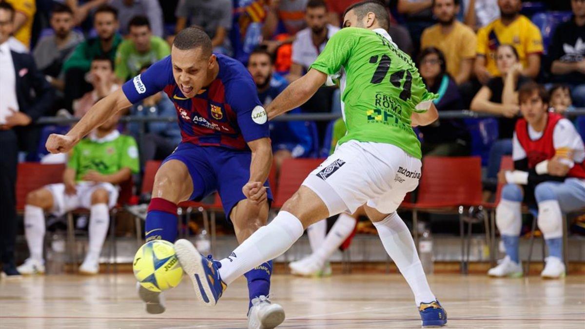 Ferrao marcó el 2-3 en la derrota ante el Palma Futsal