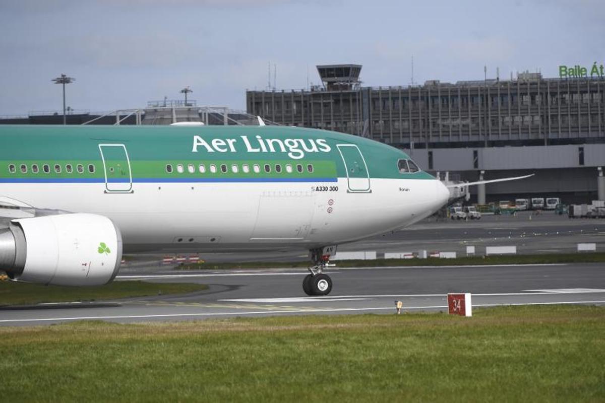 Un avión de la compañía Aer Lingus