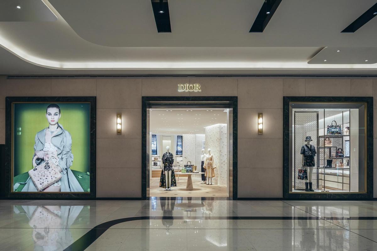 Boutique Dior desde la Galería Canalejas de Madrid