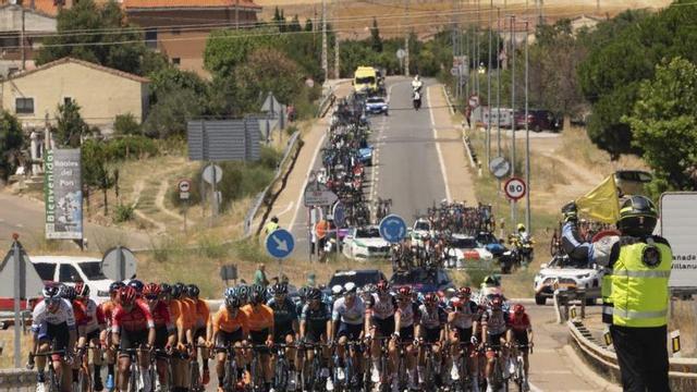 Imagen de una edición de la Vuelta a Castilla y León. | J. L. F.