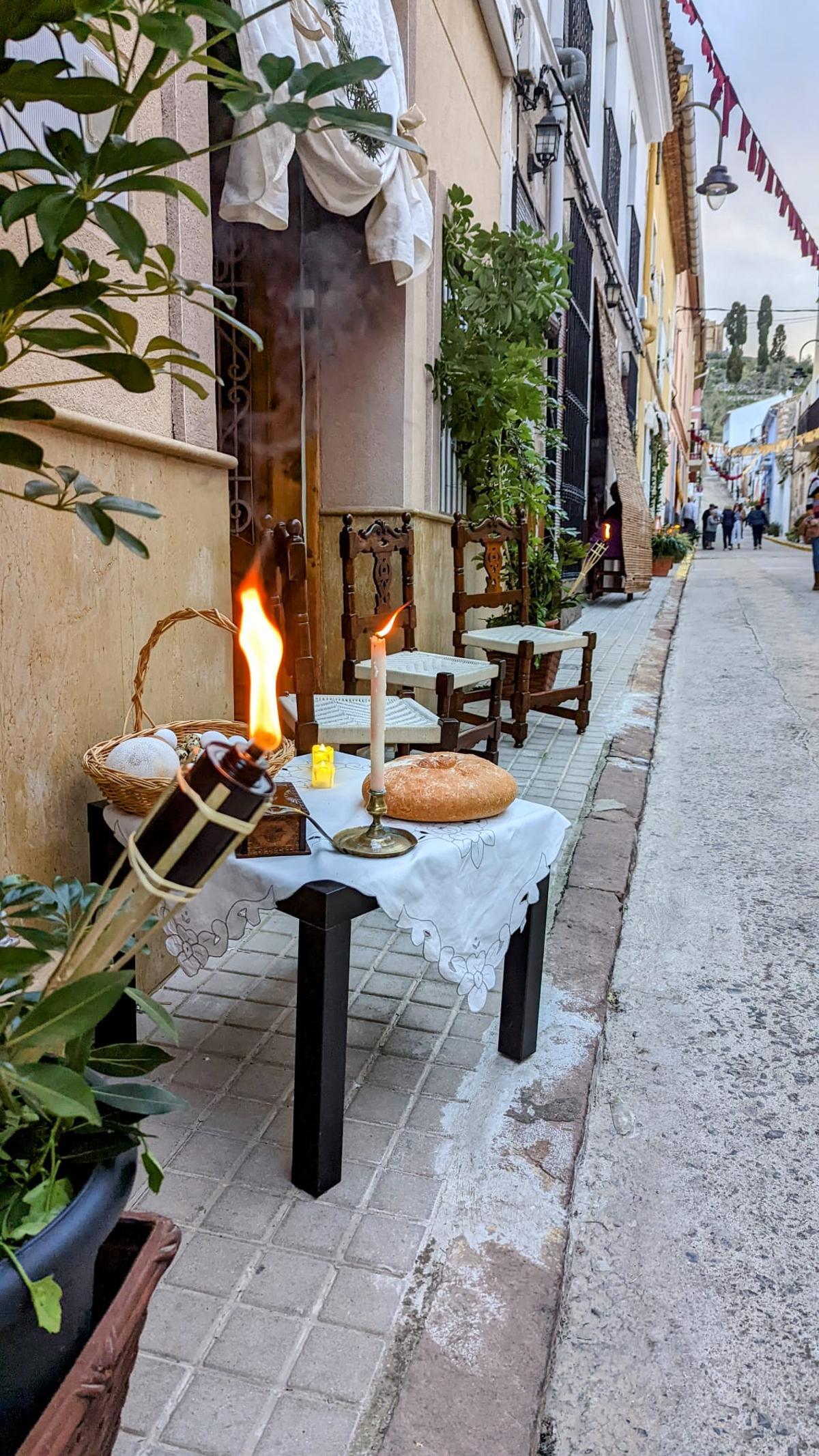 Las calles de l'Énova se caracterizaron como en la época romana.
