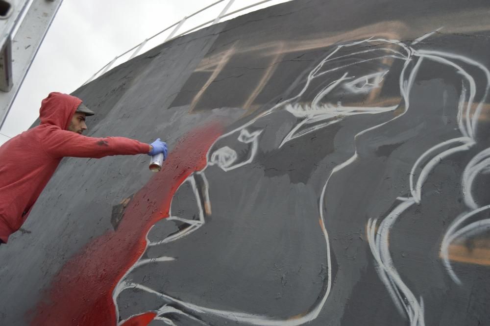 Gijón se llena de grafitis