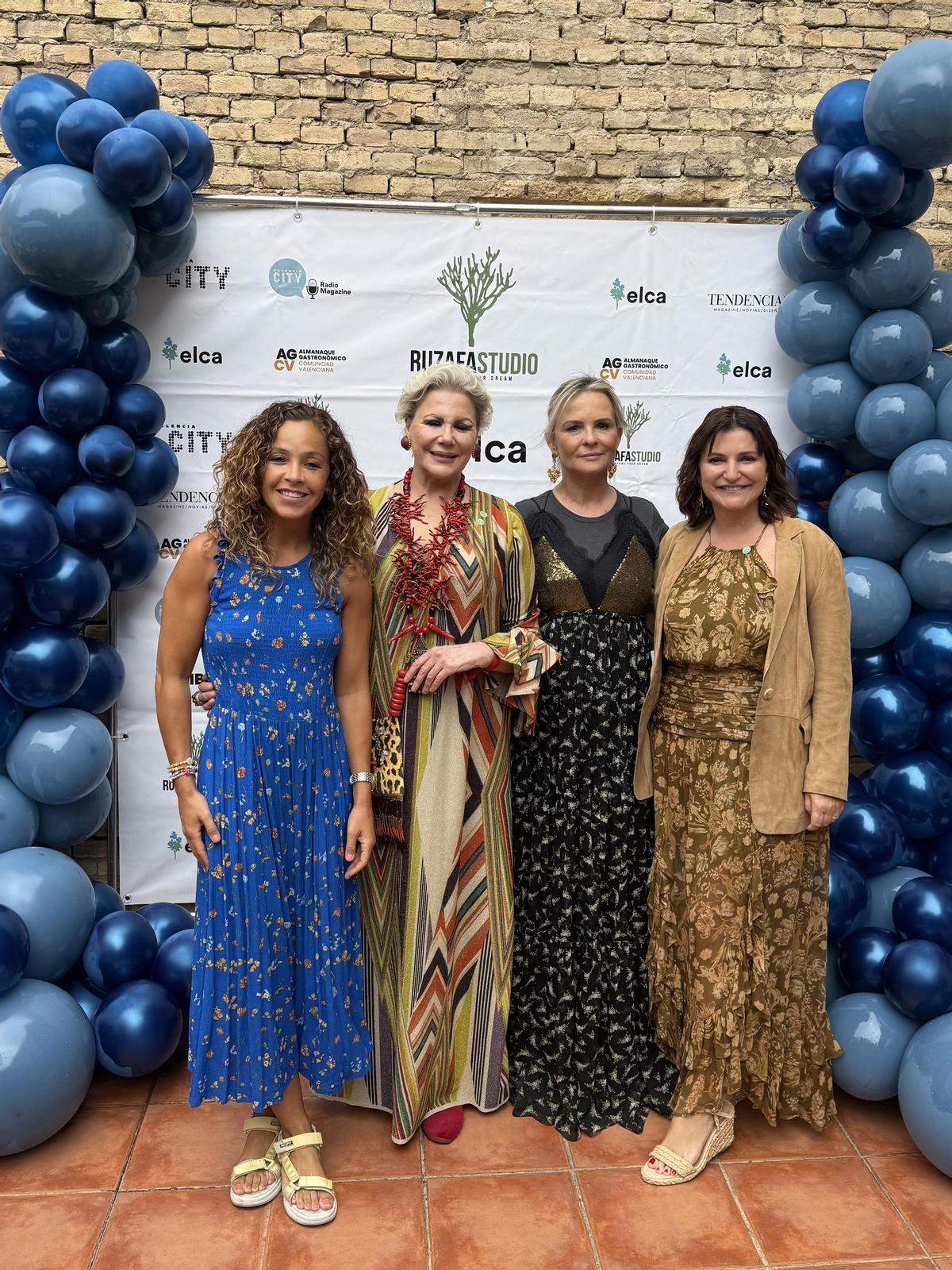 Tatiana Roig, Eva Marcellán, Laura Fitera, Ángela Pla