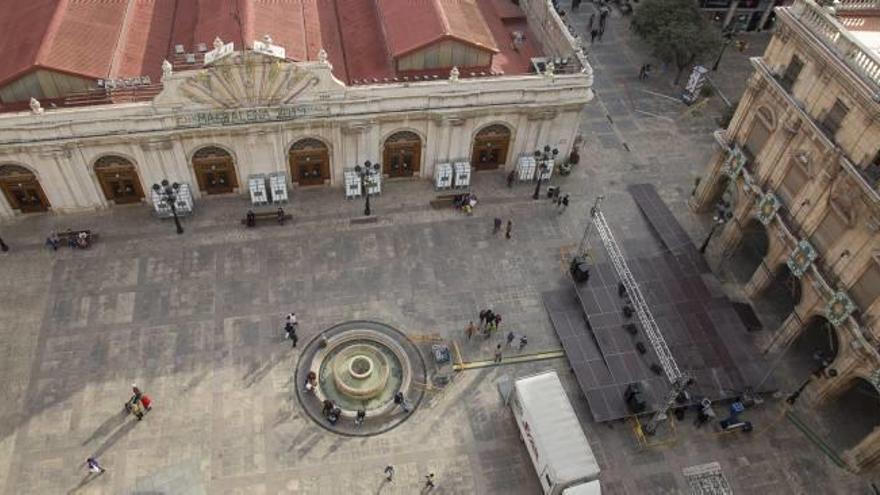 Una avería en un cable subterráneo deja sin luz al ayuntamiento