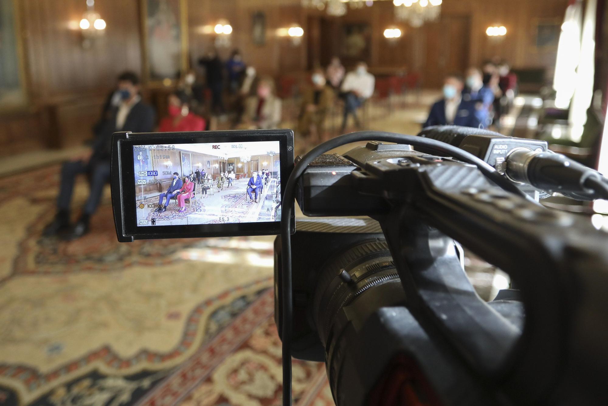 La boda que lucha contra el Covid en Avilés