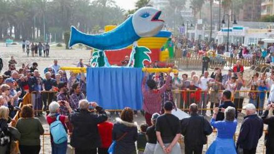 Quema de la sardina en Torremolinos