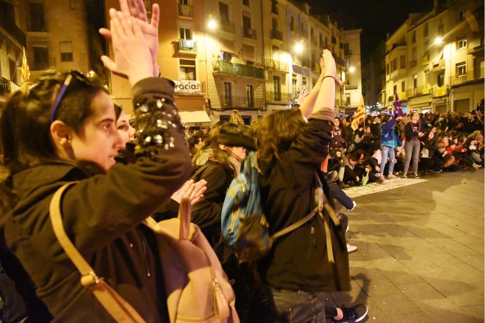 Manifestació feminista a Manresa