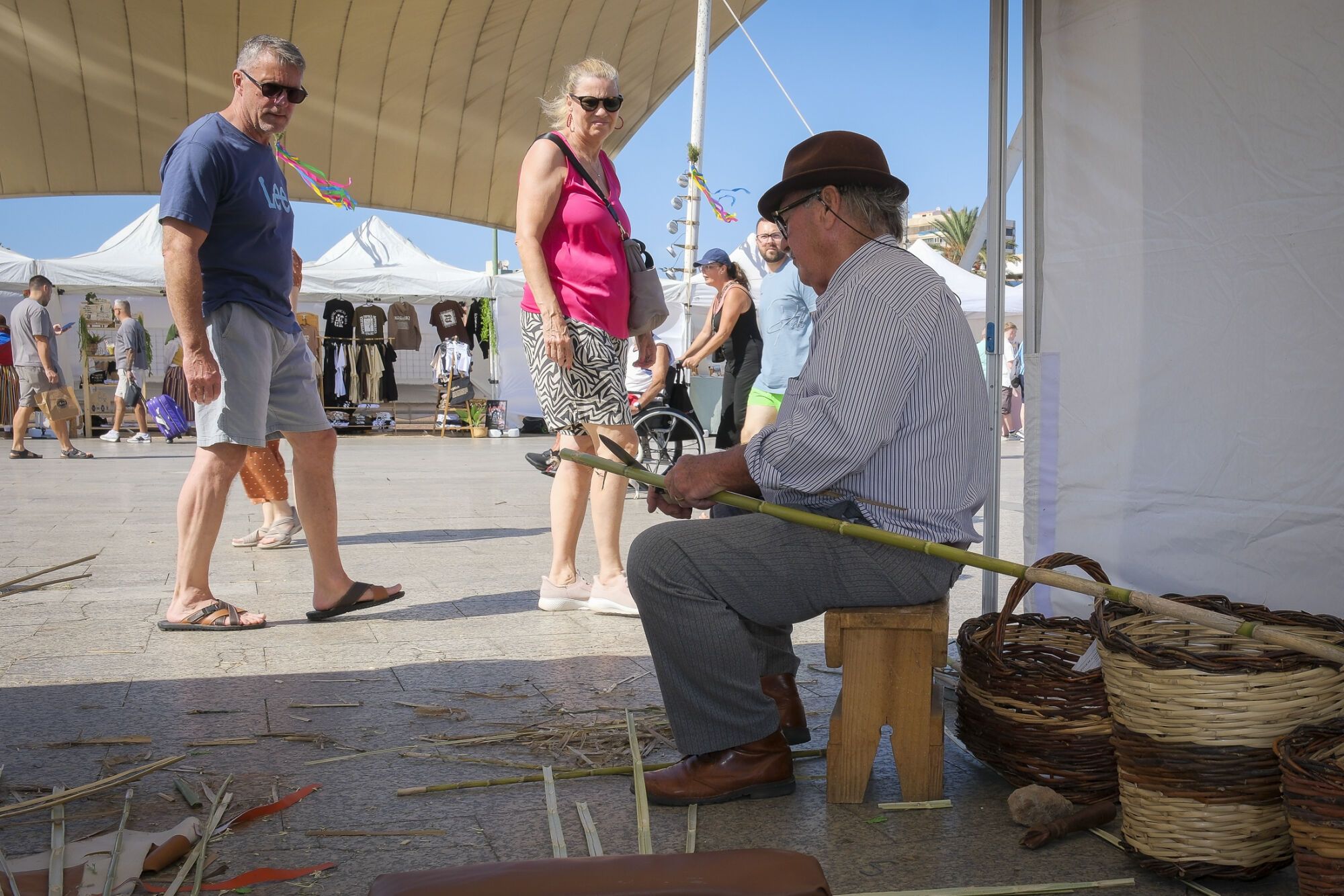 Feria Puerto Canteras para cruceristas 