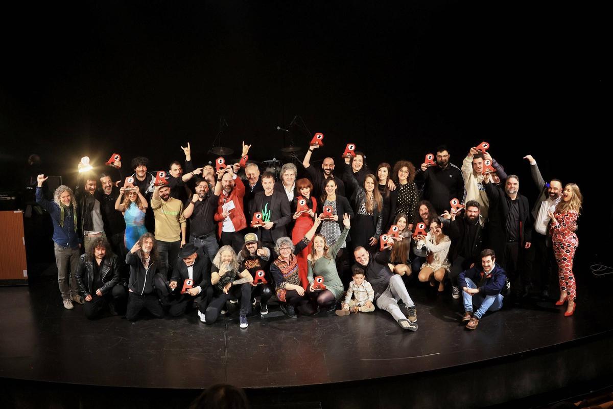 Los ganadores de la última edición de los premios AMAS.