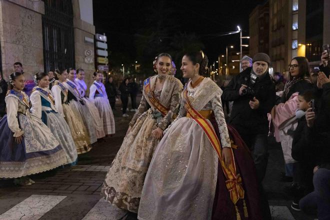 Las imágenes de la Nit d'Albaes en Sagunt