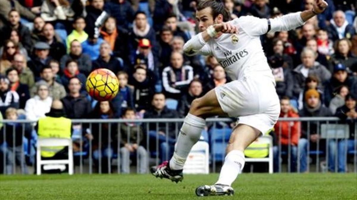 El más caro 8 Bale, en el partido del pasado domingo con el Sporting