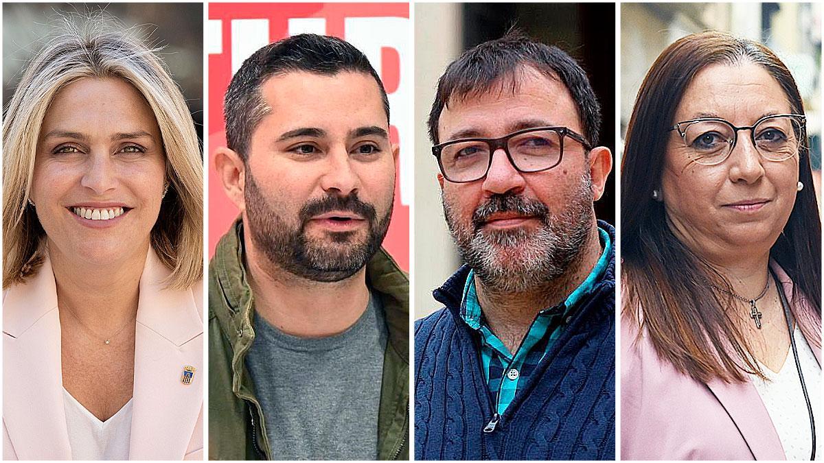 Marta Barrachina, Samuel Falomir, David Guardiola y Llanos Massó.