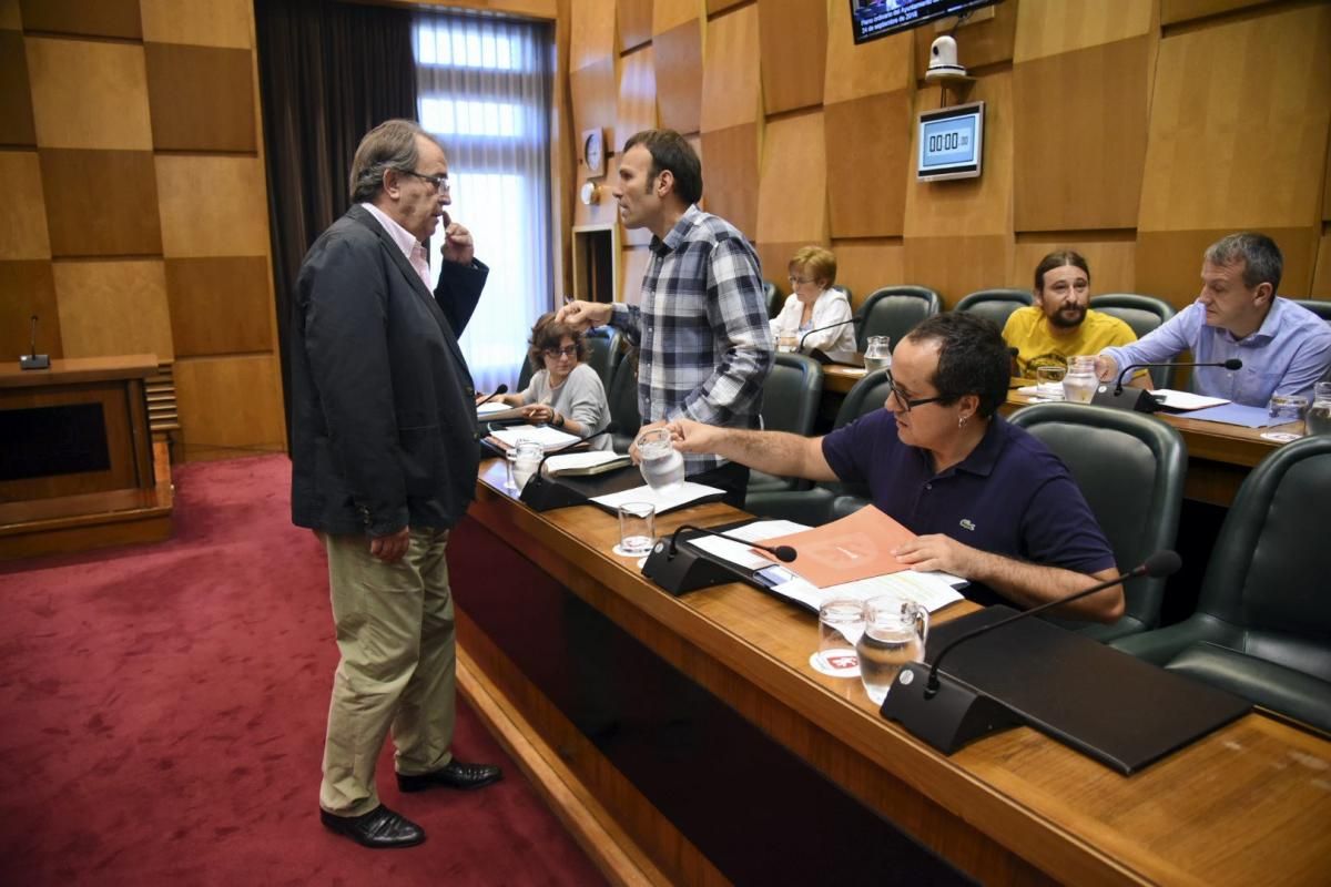 El Pleno del Ayuntamiento de Zaragoza (24-09-18).