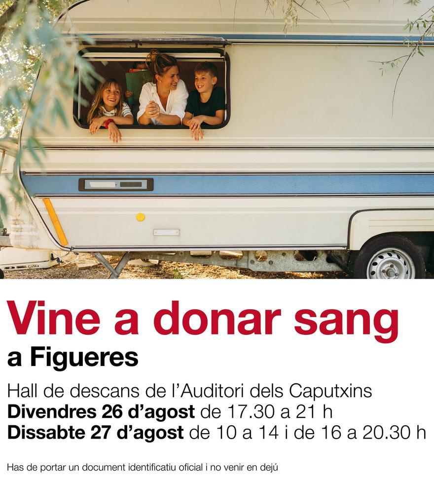 S&#039;inicia la campanya de donació de sang a l&#039;Auditori dels Caputxins a Figueres