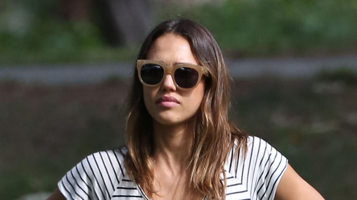 Jessica Alba, vacaciones en la ciudad