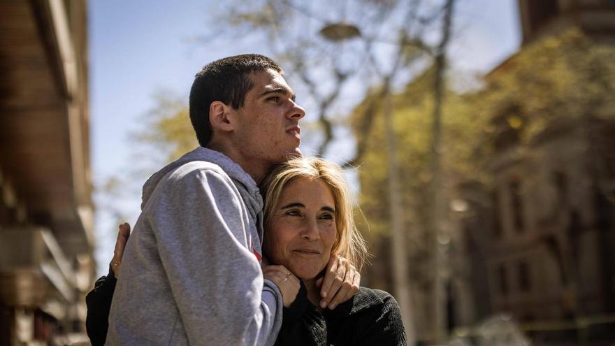 Katty Gómez, madre de un hijo autista de grado 3: 