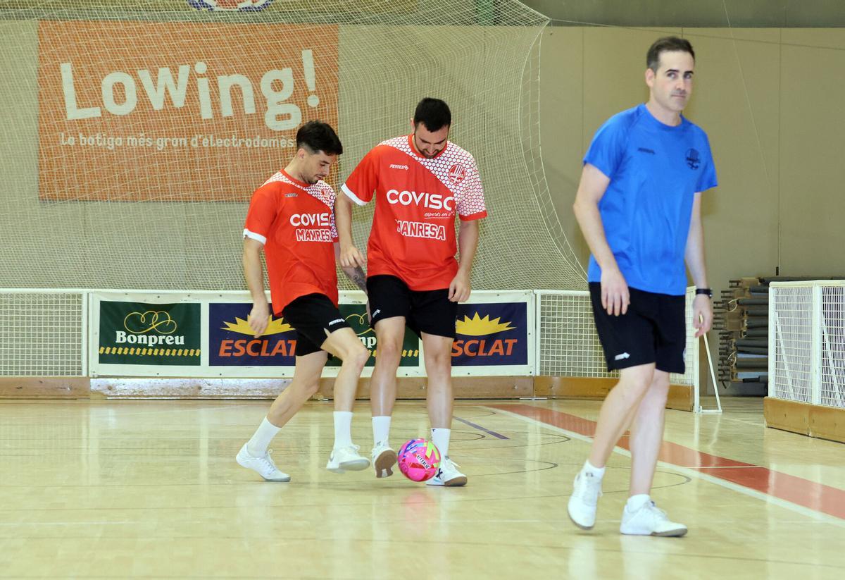 Totes les fotos del primer entrenament de la temporada 2026/27 del Covisa Manresa