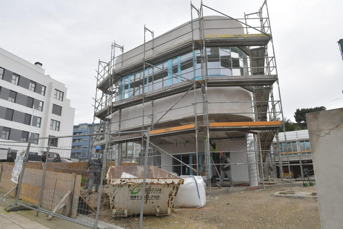 En construcción el Centro Integral de Atención al Daño Cerebral en Eirís.