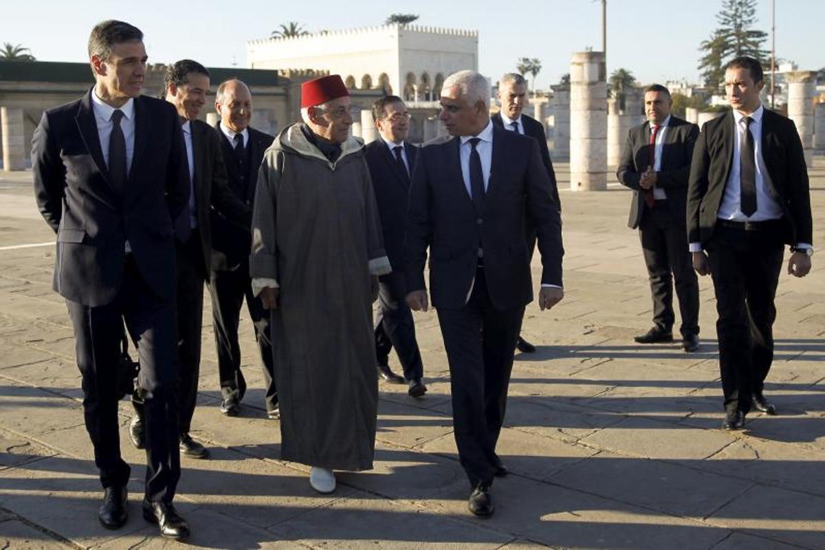 Visita del presidente Pedro Sánchez a Marruecos