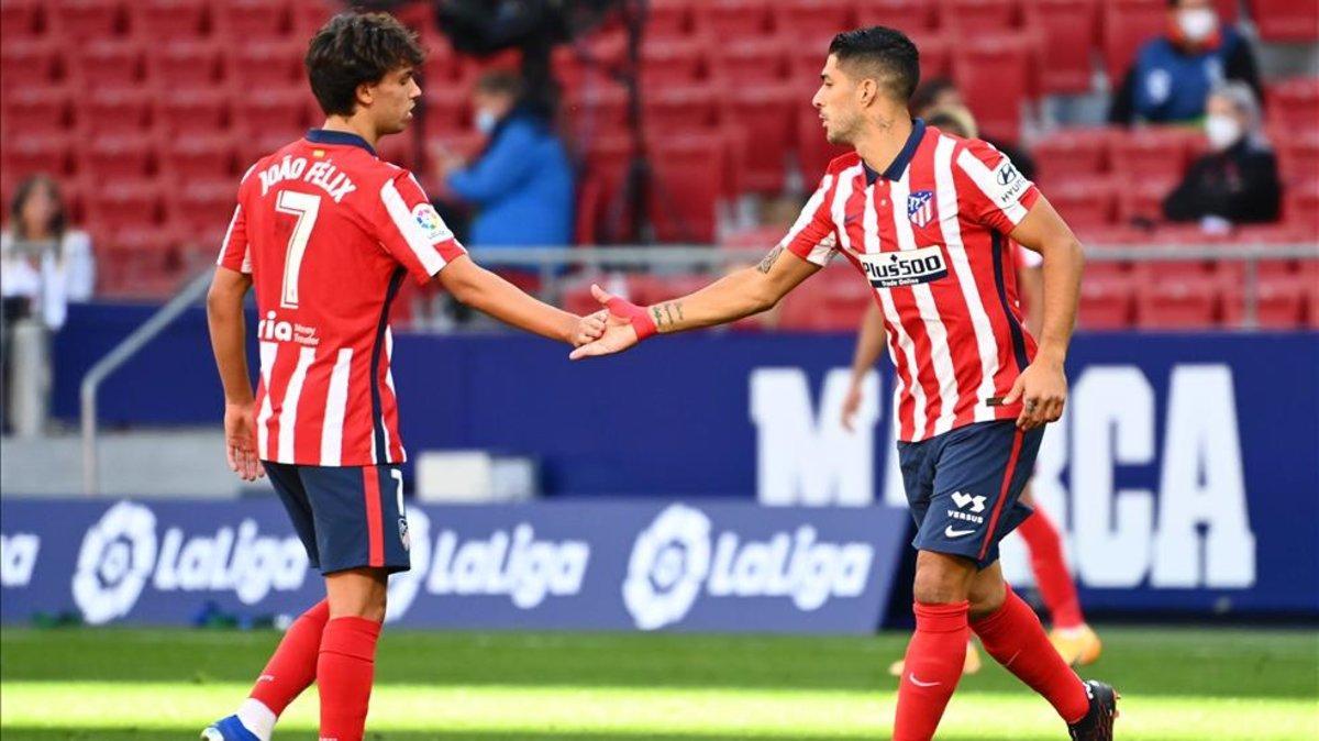 Joao Félix y Luis Suárez, esta pareja promete