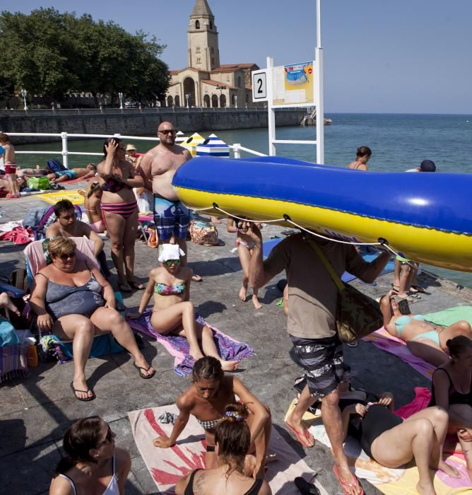 Ola de calor en Asturias