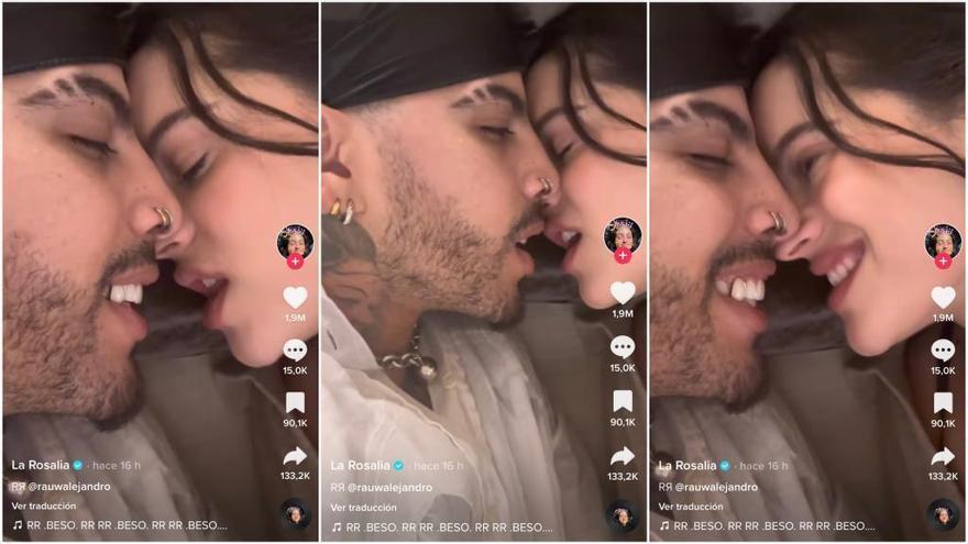 Rosalia y Rauw Alejandro son pareja desde hace tres años