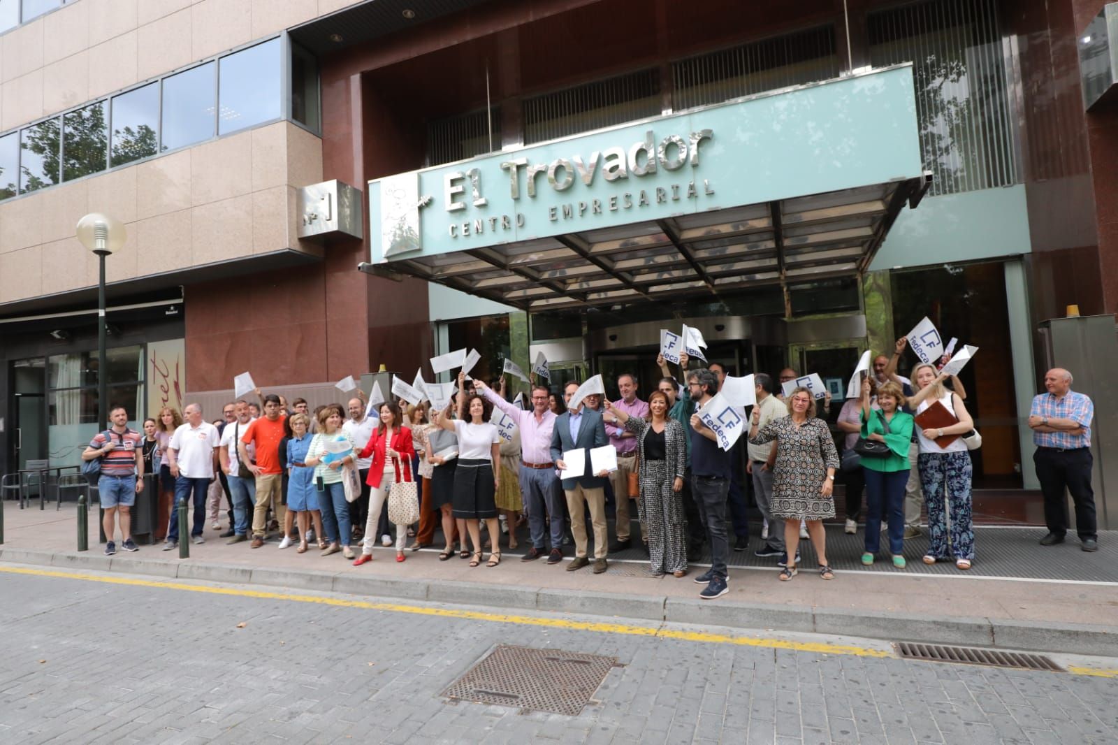 Protesta de los inspectores de trabajo en Zaragoza