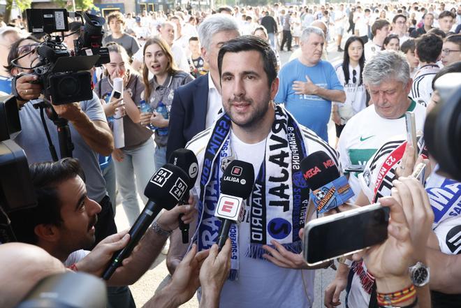 Los tres pilares del candidato Riquelme: el Real Madrid para los socios, españolizar la plantilla y no bajar al barro