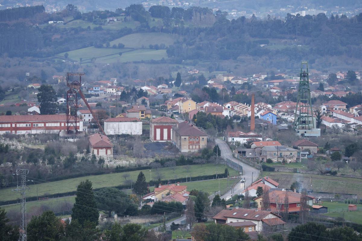 Así están las instalaciones de la mina La Camocha de Gijón (en imágenes)