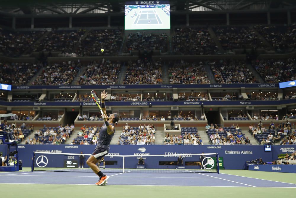 Las imágenes del último partido de David Ferrer en un Grand Slam