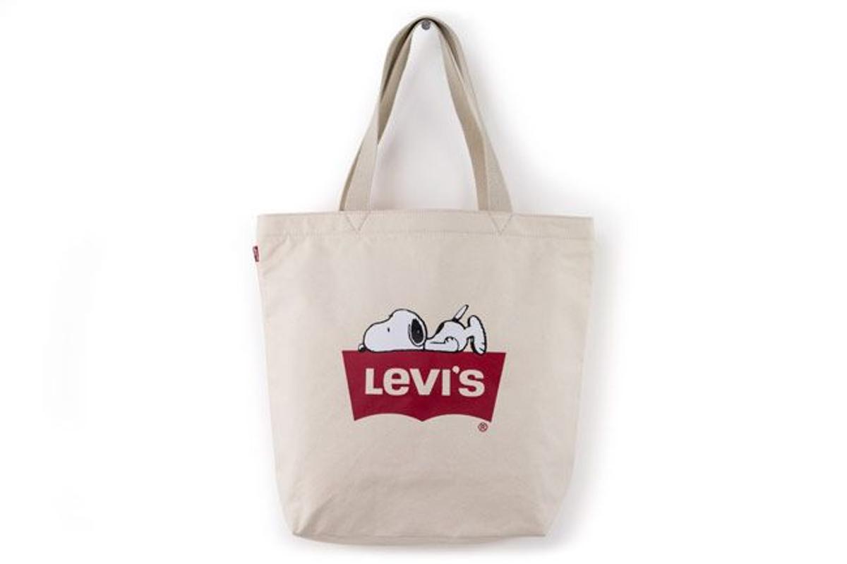 Levi's x Snoopy: bolsa de tela