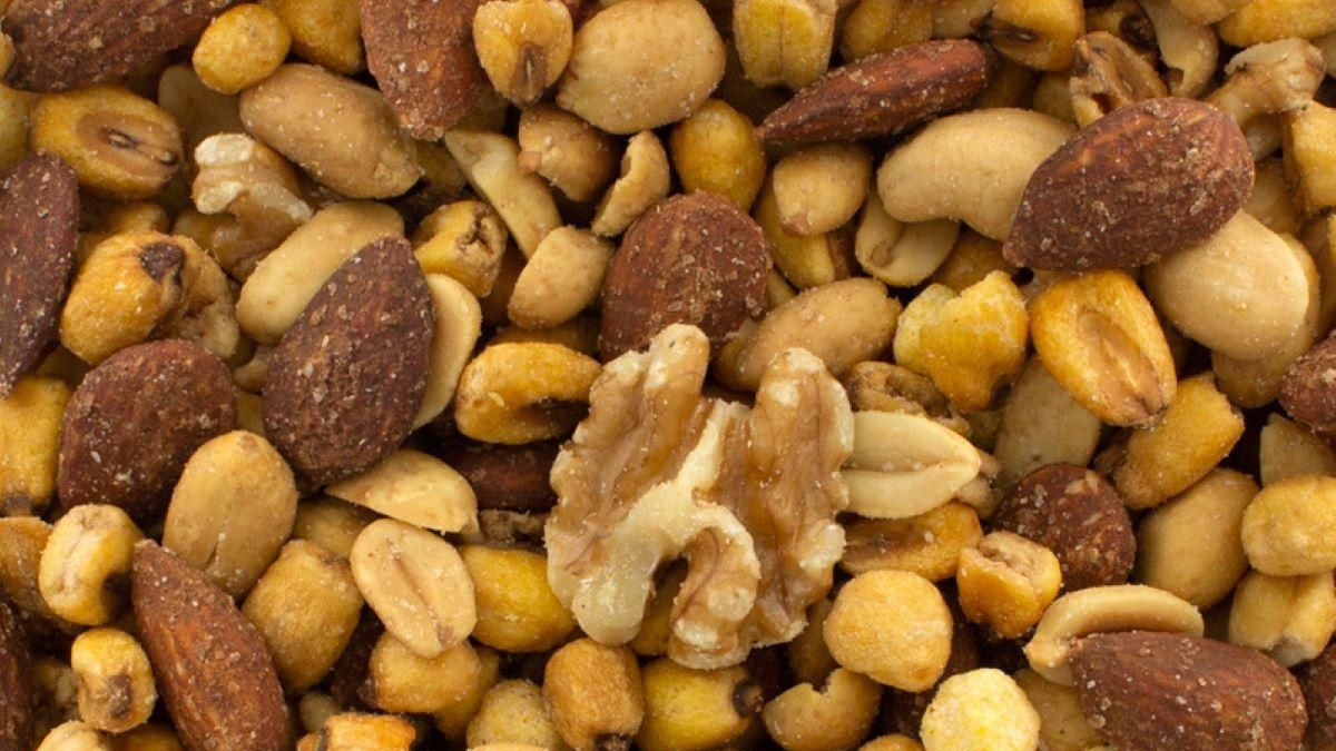 Cóctel de frutos secos.