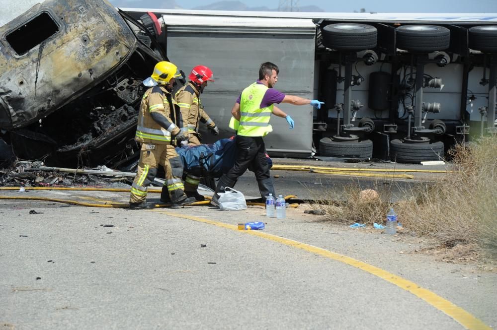 Las imágenes del accidente