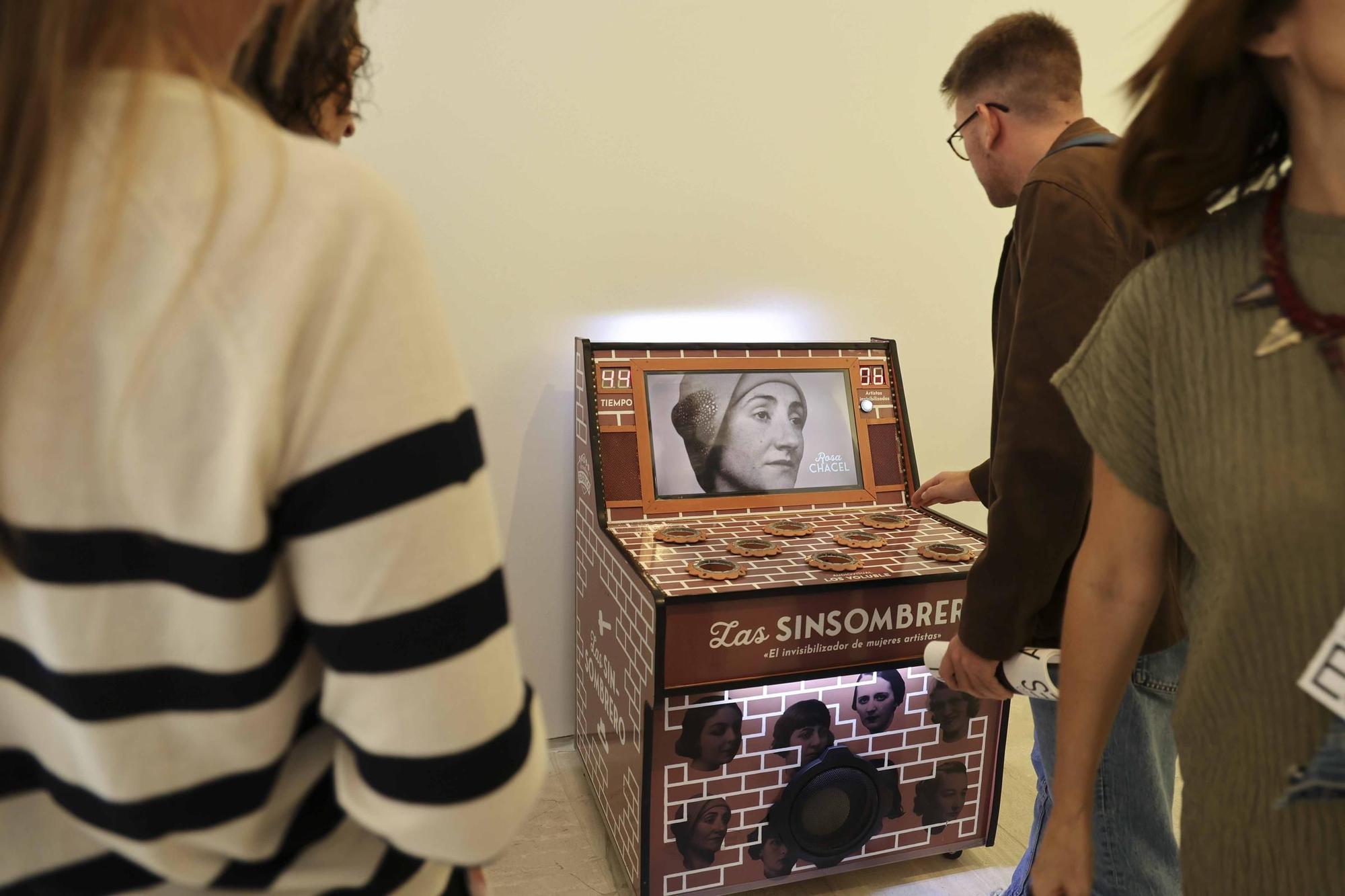 Exposición "Recreativos Federico", una instalación compuesta por siete máquinas recreativas en torno a una obra dramática de Federico García Lorca
