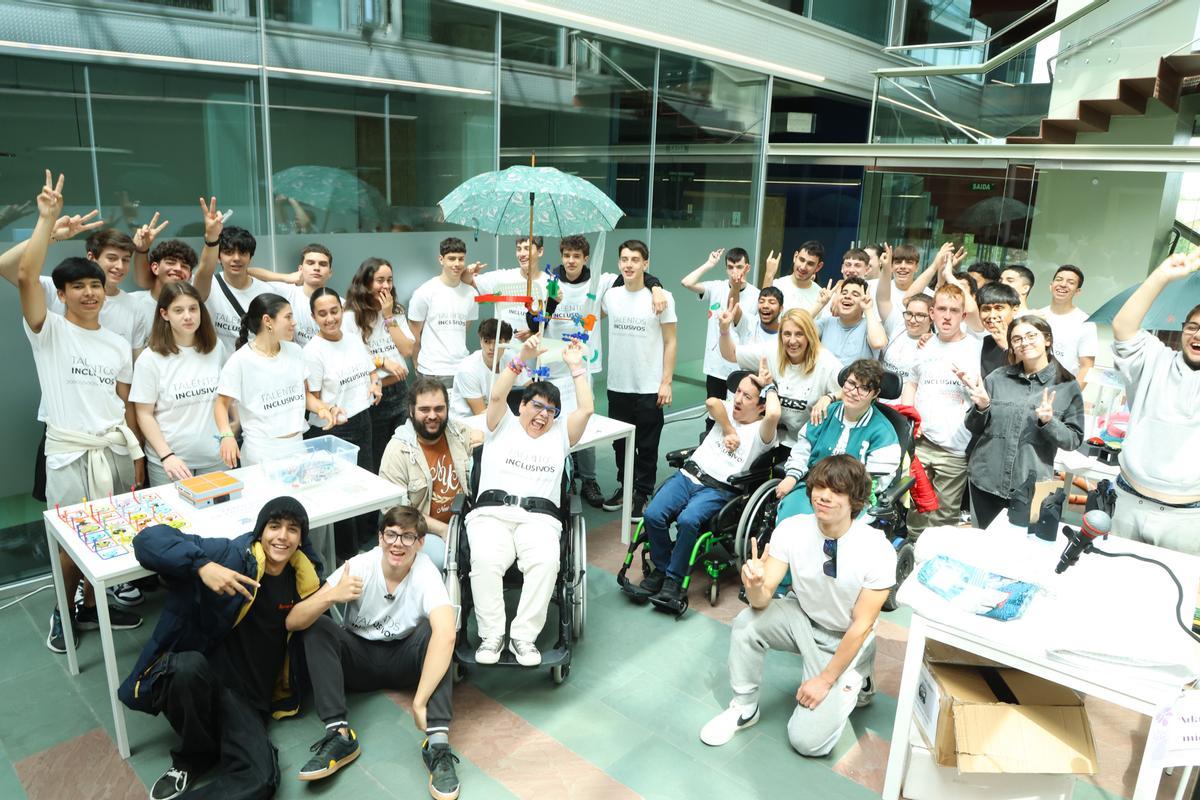 Jóvenes inventores y usuarios de Aspace que probarán sus soluciones tecnológicas