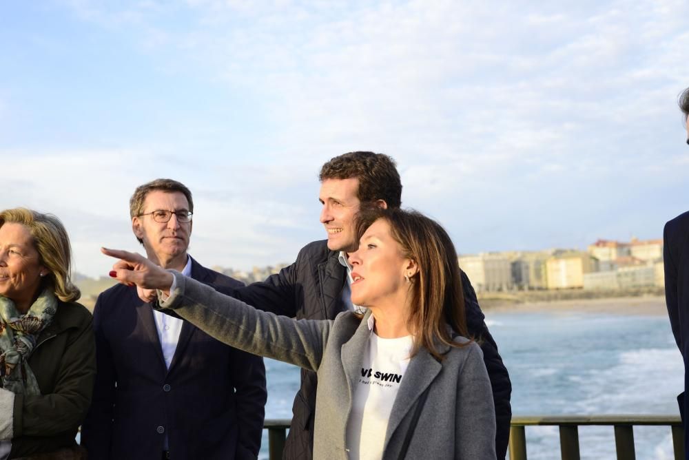 Visita de Pablo Casado a A Coruña